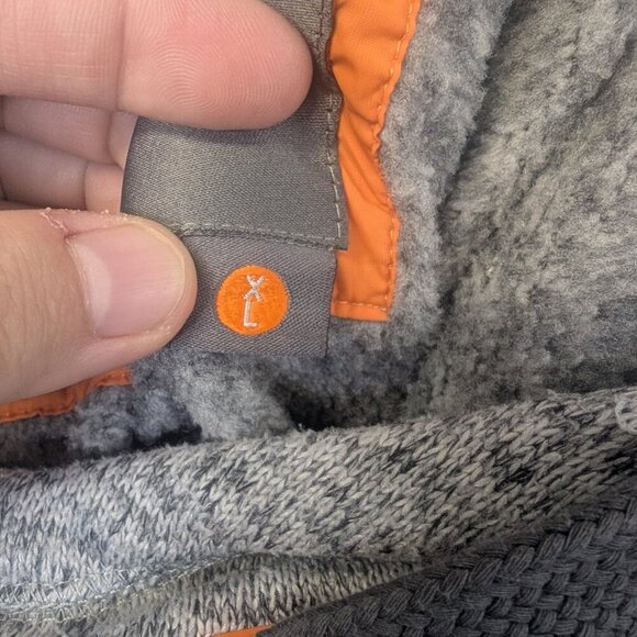 Superdry Mountain grey men hoodie outdoor style sweatshirt textured pullover XL - Picture 9 of 16